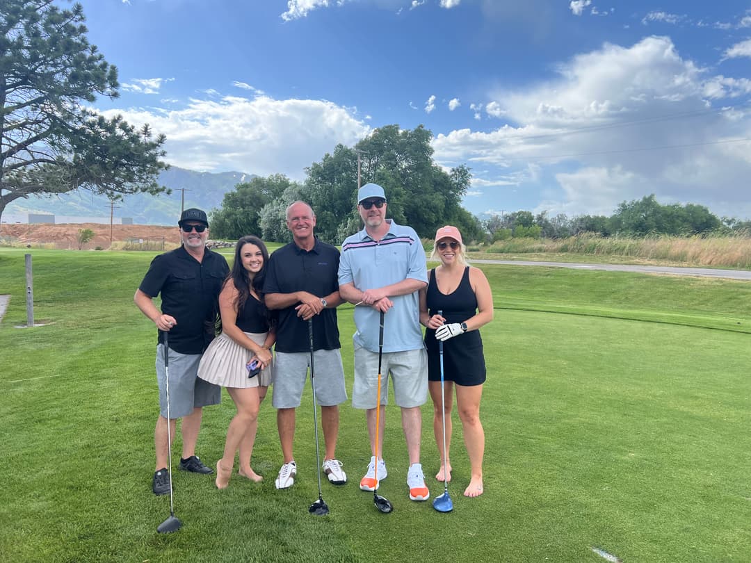 Tom Turner at community event in Layton Utah
